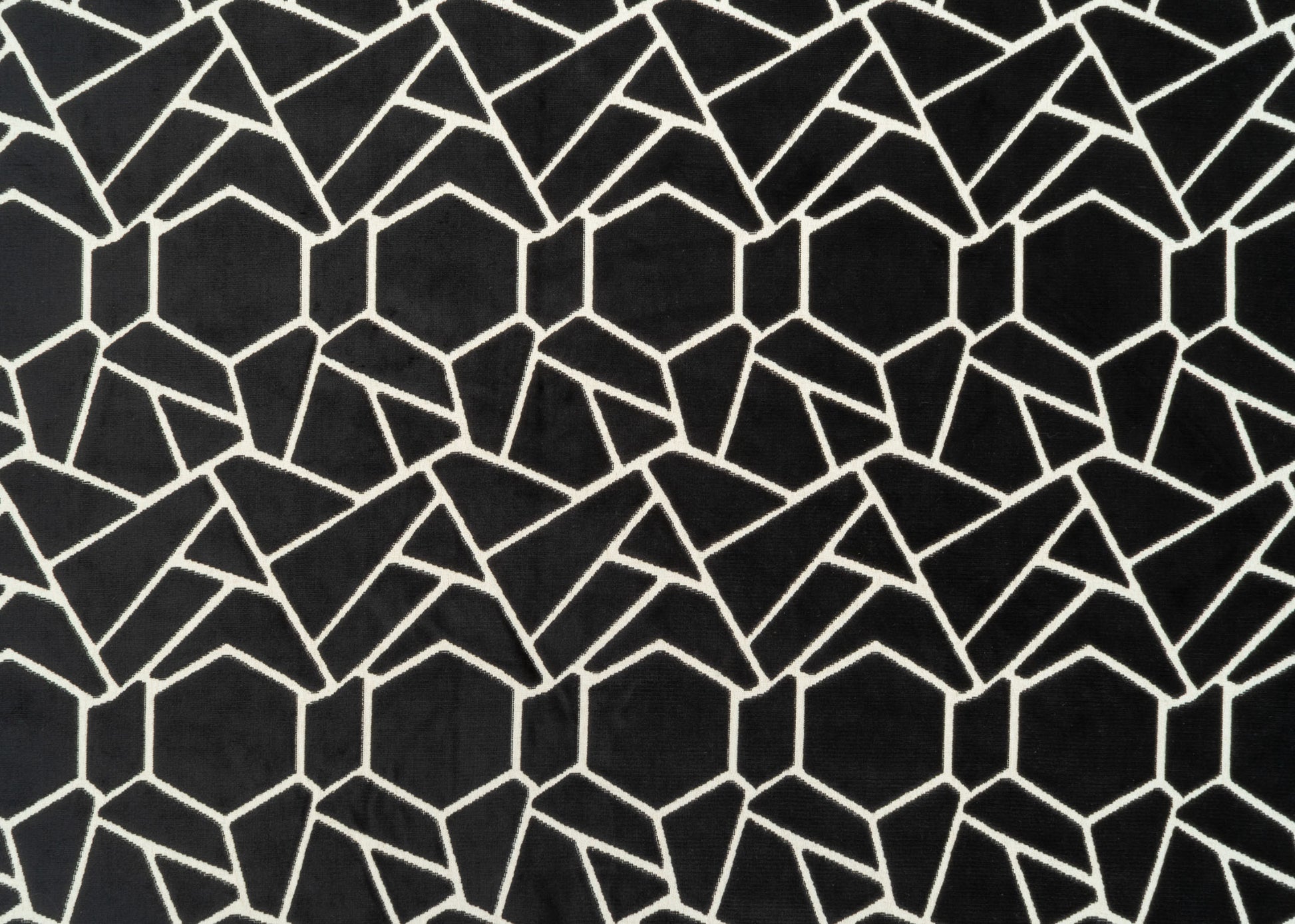 The Venus Fabric in Jet (Allover) || Yardage