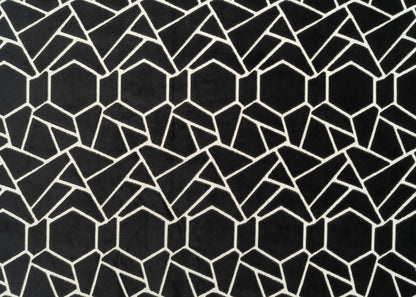 The Venus Fabric in Jet (Allover) || Yardage