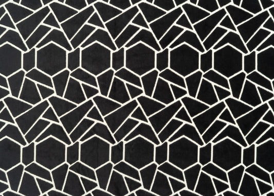 The Venus Fabric in Jet (Allover) || Yardage