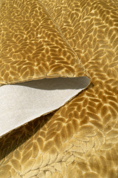 The Walk In The Park Fabric in Midas || Folded