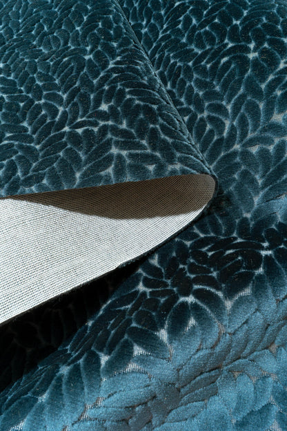 The Walk In The Park Fabric in Midnight || Folded