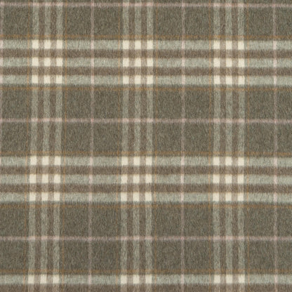 The Woodland Plaid Fabric in Pine Rose || Close Up
