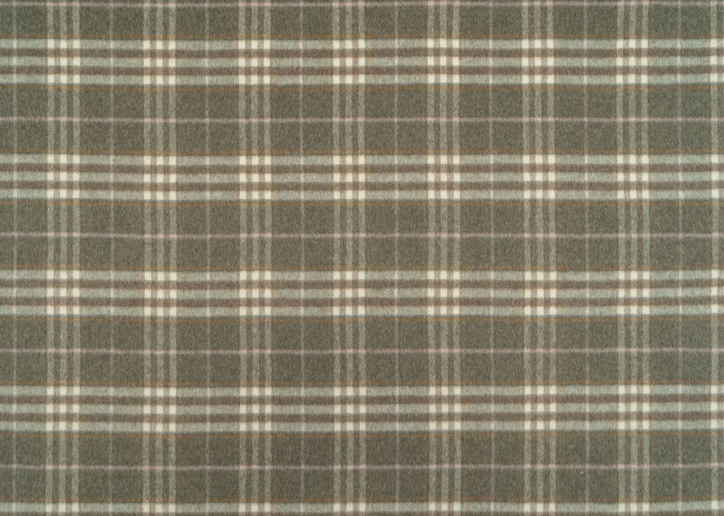 The Woodland Plaid Fabric in Pine Rose || Yardage