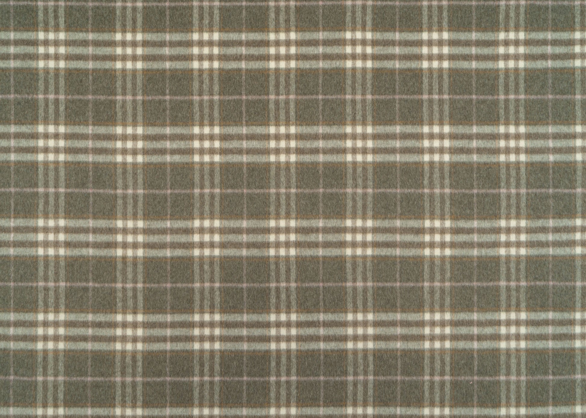 The Woodland Plaid Fabric in Pine Rose || Yardage